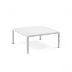 Table Basse avec plateau en verre KOMODO  70x 70 cm - NARDI