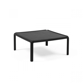 Table Basse avec plateau en verre KOMODO  70x 70 cm - NARDI