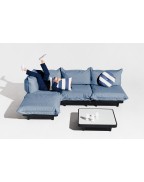 Fauteuil d'angle pour canapé modulaire PALETTI - FATBOY