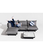 Pouf de jardin PALETTI HOCKER 90 x 90 cm - FATBOY