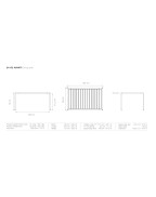 Table de jardin AVANTI 153x98 cm / 4 places - HOUE
