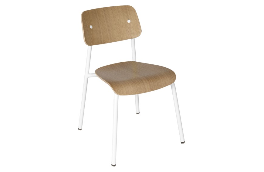 Chaise d'intérieur en chêne STUDIE - FERMOB
