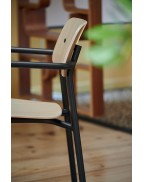 Fauteuil Bridge d'intérieur chêne STUDIE - FERMOB