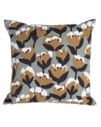 Coussin d'extérieur 44x44 cm TULIPE PAIN D'ÉPICES - FERMOB