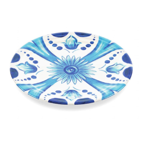 Assiette à dessert en mélamine BLUES Ø21.5cm - GUZZINI