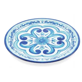 Assiette plate en mélamine BLUES Ø27.5 cm - GUZZINI