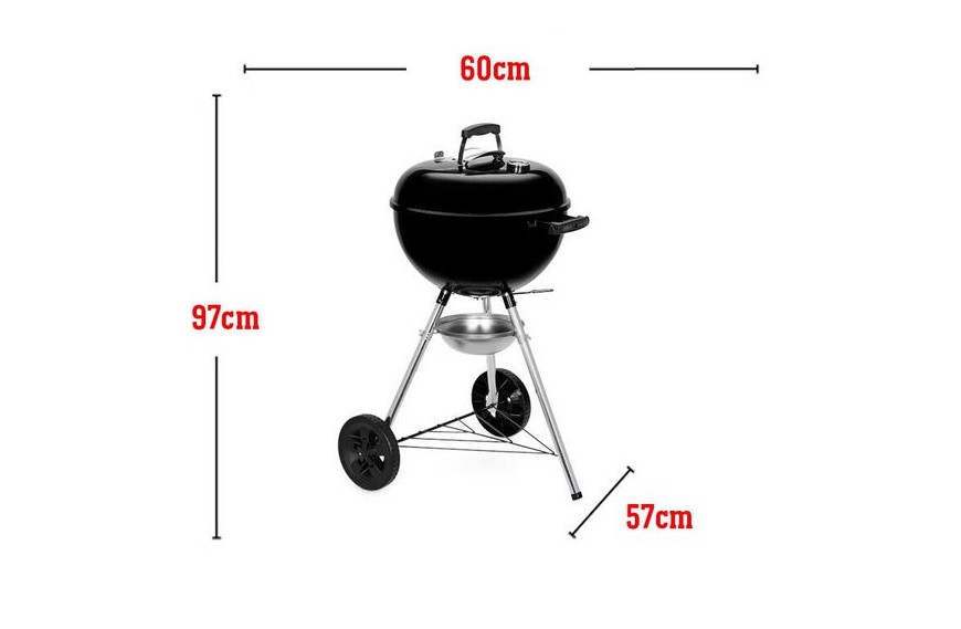 Barbecue a charbon Original Kettle E 4710 WEBER Latour Mobilier de Jardin