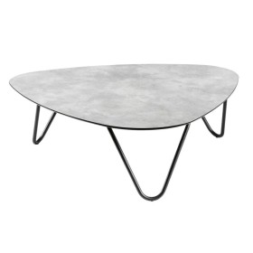 Table basse Cocoon Ciment 33x96x102 cm - LAFUMA