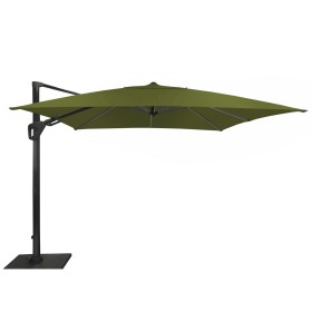 Parasol déporté orientable ÉLIOS 3x3 m PROLOISIRS avec toile Sunbrella résistante aux UV