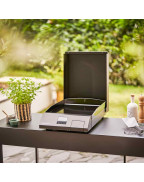 Plancha électrique Premium Cooking acier noir - FORGE ADOUR