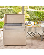 Chariot inox fermé PREMIUM 75 Forge Adour