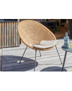 Salon bas de jardin TORNADO / 4 places - PROLOISIRS