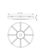 Balançoire disque Ø28 cm - KBT