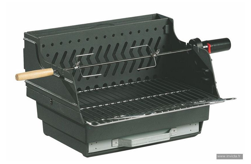 Barbecue à encastrer Assouan 36x47xH32 cm - INVICTA