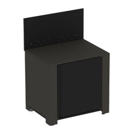 Module de cuisine d'extérieur plancha surbaissé 80 cm GRIS CARGO - ENO
