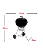 Barbecue à charbon Original Kettle E-5710 Ø57cm - WEBER
