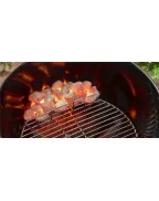Barbecue à charbon MASTER-TOUCH GBS Premium E-5770 + Fumoir Ø57cm - WEBER