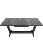 Table de jardin extensible AMAKA 170/230x90 cm / 8-10 places - LES JARDINS