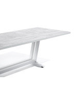 Table de jardin extensible AMAKA 200/300x105 cm / 10-12 places - LES JARDINS