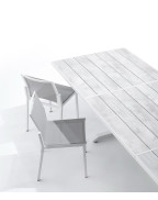Table de jardin extensible AMAKA 200/300x105 cm / 10-12 places - LES JARDINS