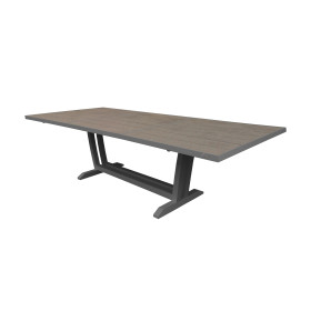 Table de jardin extensible AMAKA 200/300x105 cm / 10-12 places - LES JARDINS