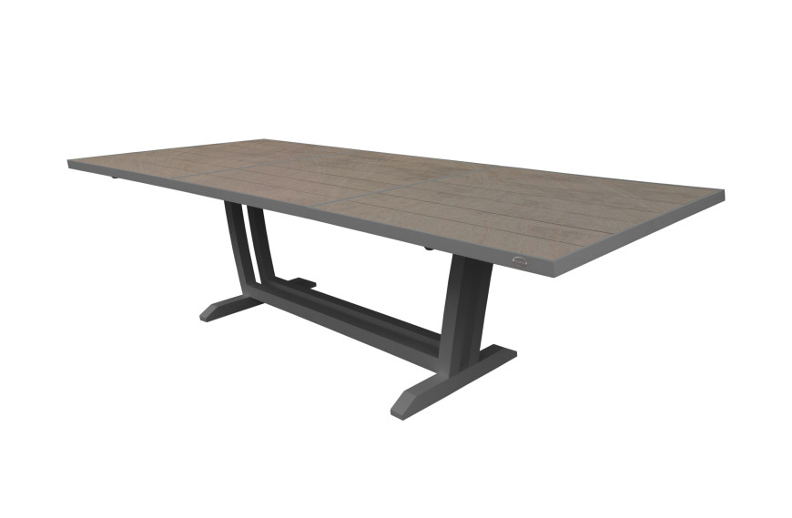 Table de jardin extensible AMAKA 200/300x105 cm / 10-12 places - LES JARDINS