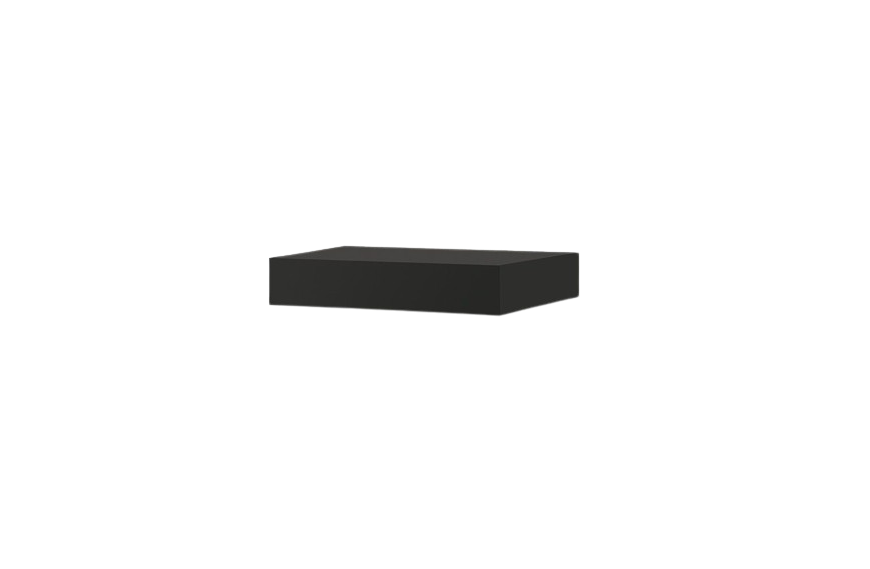 Capot plancha MODERN 60 Acier noir - FORGE ADOUR