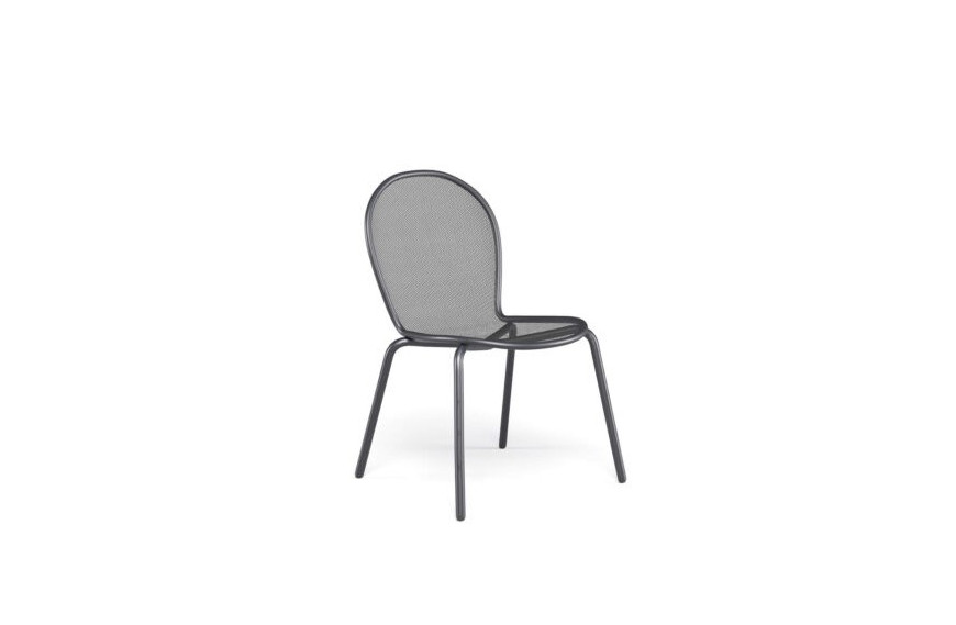 Chaise de jardin RONDA noire - EMU