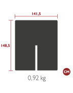 Cape de jardin COLOR MIX 141.5x148.5 cm - FERMOB