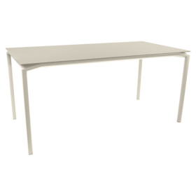 Table à manger mât velouté 160x80 cm CALVI / 6 places - FERMOB