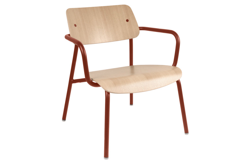 Fauteuil Lounge chêne STUDIE - FERMOB