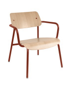 Fauteuil Lounge chêne STUDIE - FERMOB