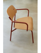 Fauteuil Lounge chêne STUDIE - FERMOB