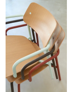 Fauteuil Lounge chêne STUDIE - FERMOB