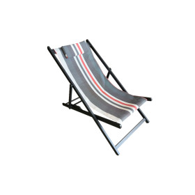 Chilienne aluminium rayé LINEA - PROLOISIRS