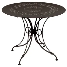 Table de jardin ronde 1900 Ø96 cm / 5 places - FERMOB