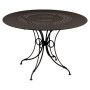 Table de jardin ronde 1900 Ø117 cm / 8 places - FERMOB
