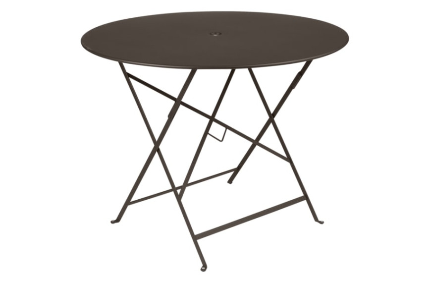 Table pliante de jardin Ø96 cm BISTRO / 5 places - FERMOB
