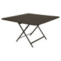 Table pliante de jardin 128 x 128 cm CARACTERE / 8 places - FERMOB