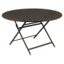 Table pliante de jardin ronde Ø128 cm CARACTERE / 8 places - FERMOB