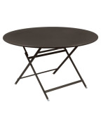 Table pliante de jardin ronde Ø128 cm CARACTERE / 8 places - FERMOB