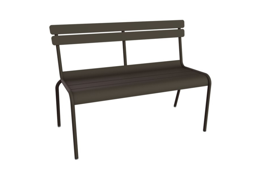 Banc de jardin avec dossier LUXEMBOURG / 3 places - FERMOB