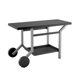 Table roulante acier TRANG pour planchas - FORGE ADOUR