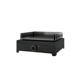Plancha électrique MODERN 45 acier noir / 1 brûleur - FORGE ADOUR