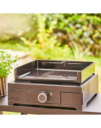 Plancha électrique MODERN 45 acier noir - FORGE ADOUR