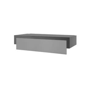 Capot à charnières pour chariot PREMIUM 75 / Acier Noir Gris - FORGE ADOUR