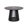 Table basse de jardin lumineuse Ø 110 x H 75 cm HALO / 500 lumens - LES JARDINS