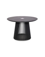 Table basse de jardin lumineuse Ø 110 x H 75 cm HALO / 500 lumens - LES JARDINS