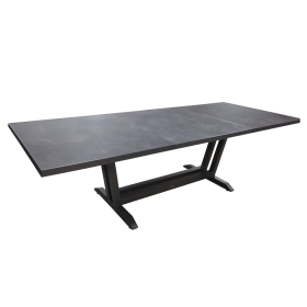 Table de jardin extensible AMAKA 162-244 x 102 cm / 10 places - LES JARDINS