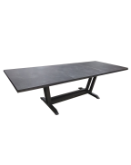 Table de jardin extensible AMAKA 162-244 x 102 cm / 10 places - LES JARDINS
